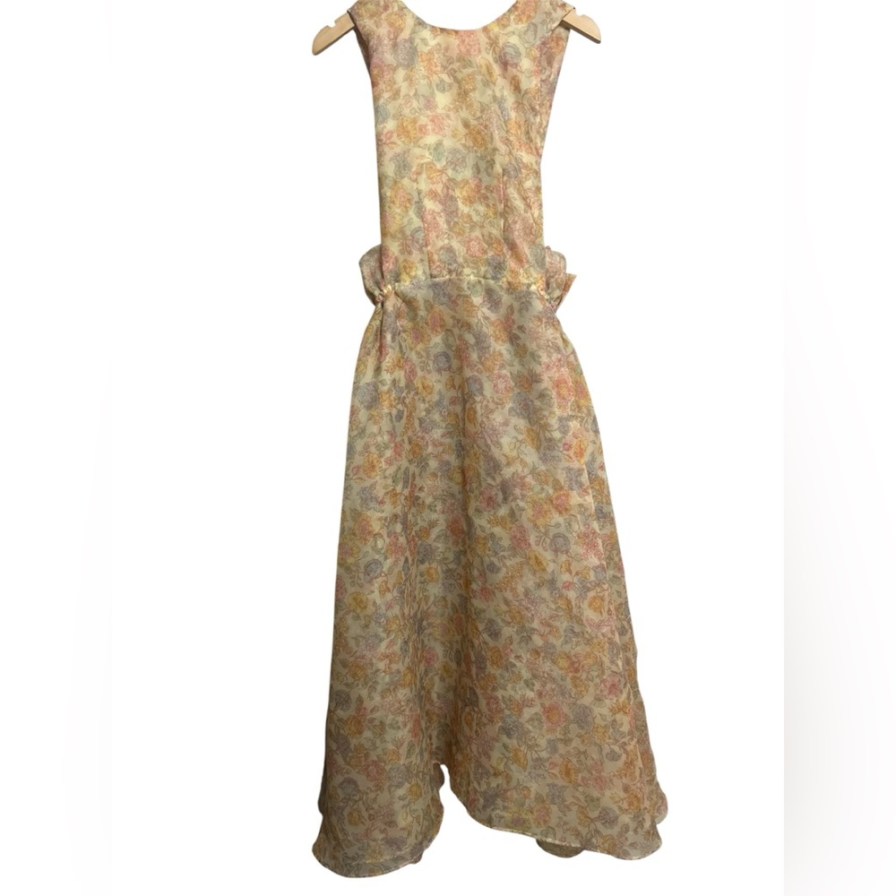 ⭐️Selkie Puffy Pinafore Foral Dress small⭐️ - Picture 7 of 10